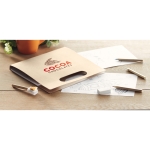 Set pour enfants à colorier avec des feuilles et des crayons Funfolder couleur beige vue d'ambiance principale