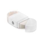Gomme Duo couleur blanc