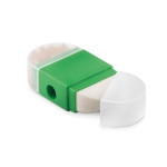 Gomme Duo couleur vert