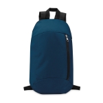 Sacs à dos de sport personnalisés économiques en polyester Slim couleur bleu