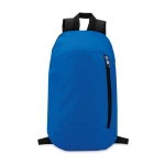 Sacs à dos de sport personnalisés économiques en polyester Slim couleur bleu roi
