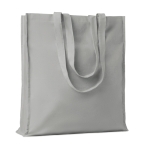 Sac en coton avec longues poignées renforcées 140 g/m2 Eco Max Colour couleur gris