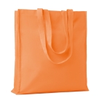 Sac en coton avec longues poignées renforcées 140 g/m2 Eco Max Colour couleur orange
