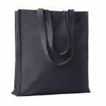 Sac en coton avec longues poignées renforcées 140 g/m2 Eco Max Colour couleur bleu marine
