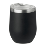 Mugs thermiques personnalisés en acier inoxydable 300ml Cuisine couleur noir