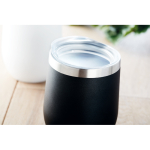 Mugs thermiques personnalisés en acier inoxydable 300ml Cuisine couleur noir troisième vue d'ambiance