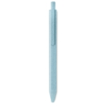 Stylo écologiques personnalisés avec encre bleue Ecologic Style couleur bleu