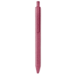 Stylo écologiques personnalisés avec encre bleue Ecologic Style couleur rouge