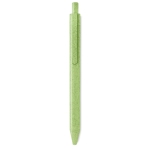 Stylo écologiques personnalisés avec encre bleue Ecologic Style couleur vert
