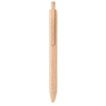 Stylo écologiques personnalisés avec encre bleue Ecologic Style couleur orange