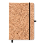 Carnet en liège pour gravure A5 avec pages lignées Natura Plus couleur noir