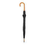 Parapluie personnalisé classique en RPET Ø107 Reciclo Essence couleur noir deuxième vue