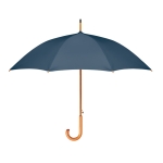 Parapluie personnalisé classique en RPET Ø107 Reciclo Essence couleur bleu