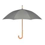 Parapluie personnalisé classique en RPET Ø107 Reciclo Essence couleur gris