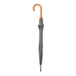 Parapluie personnalisé classique en RPET Ø107 Reciclo Essence couleur gris deuxième vue