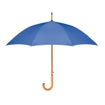 Parapluie personnalisé classique en RPET Ø107 Reciclo Essence couleur bleu roi