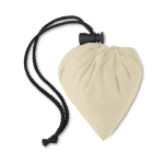 Sac pliable personnalisé en coton 105 g/m2 Strawberry Cotton couleur beige deuxième vue