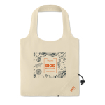 Sac pliable personnalisé en coton 105 g/m2 Strawberry Cotton couleur beige vue principale