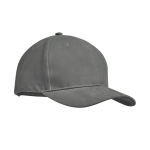 Casquette sérigraphiée de haute qualité en coton épais Cottonstyle couleur gris
