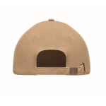 Casquette sérigraphiée de haute qualité en coton épais Cottonstyle couleur beige troisième vue