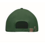 Casquette sérigraphiée de haute qualité en coton épais Cottonstyle couleur vert foncé troisième vue