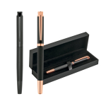 Stylo roller d'entreprise élégant avec étui et encre noire Grace diverses couleurs