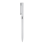 Stylos personnalisé en aluminium avec encre noire Alustyle couleur blanc