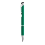 Stylos gravés en aluminium couleur avec encre noire Aster Arrow couleur vert