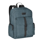 Sacs à dos pc personnalisé en toile de coton de 15,6´´ Knapsack couleur bleu