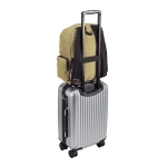Sacs à dos pc personnalisé en toile de coton de 15,6´´ Knapsack couleur kaki cinquième vue