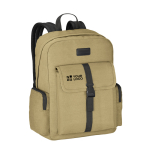 Sacs à dos pc personnalisé en toile de coton de 15,6´´ Knapsack avec zone d'impression