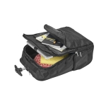 Sac à roulettes pour ordinateur de 17´´ rembourré avec poches Traction couleur noir troisième vue