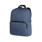 Sac à dos en polyester pour PC avec grande capacité de rangement 14'' couleur bleu