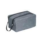 Trousse de toilette personnalisée à double fermeture éclair Urbanstyle couleur bleu ciel