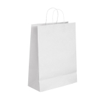 Sacs papier personnalisés petit format blanc 90 g/m2 Retail Mini couleur blanc