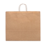Sac kraft personnalisé extra large carton 115 g/m2 Craft XL couleur naturel première vue
