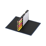 Ensemble économique de post-it colorés de différentes tailles Twelve couleur bleu quatrième vue