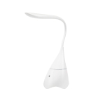 Lampe de bureau avec enceinte et bras flexible Beats couleur blanc