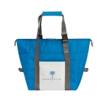 Sac isotherme avec deux formes possibles et capacité pour 16 L Duo couleur bleu roi image avec logo 2