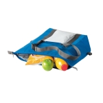 Sac isotherme avec deux formes possibles et capacité pour 16 L Duo couleur bleu roi troisième vue