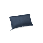 Sac pliable en polyester qui sert de glacière avec fermeture éclair couleur bleu première vue