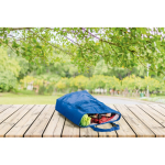 Sac pliable en polyester qui sert de glacière avec fermeture éclair vue d'ambiance