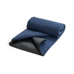 Couverture pique-nique pliante personnalisée en polaire 180g/m² Meadow couleur bleu troisième vue