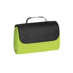 Couverture pique-nique pliante personnalisée en polaire 180g/m² Meadow couleur vert clair