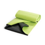 Couverture pique-nique pliante personnalisée en polaire 180g/m² Meadow couleur vert clair troisième vue