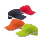 Casquette d'événement en polyester à éléments réfléchissants Reflect diverses couleurs