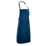 Tablier personnalisé pas cher coloré 180 g/m2 Gourmet couleur bleu