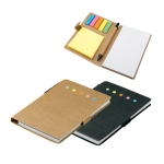 Set de bloc-notes avec feuilles, autocollants et stylo Bloc Circles diverses couleurs