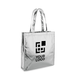 Sac promotionnel non-tissé avec finition brillante 90 g/m2 Brilliant avec zone d'impression