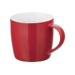 Tasses personnalisées originales en céramique et 370ml Mochaccino couleur rouge
